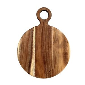 Rustic Round Wood Cutting Board